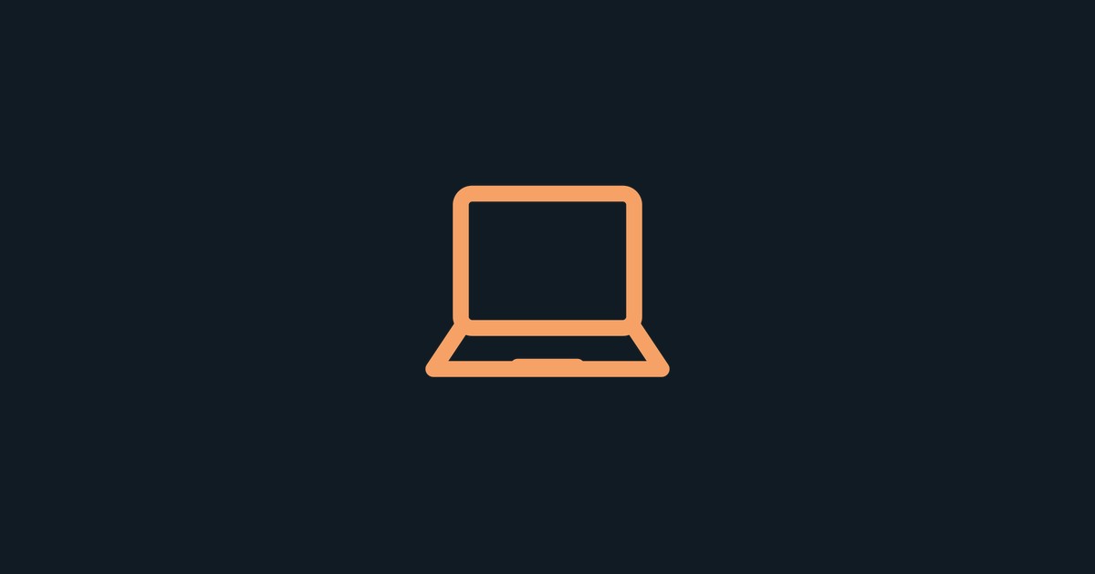 A laptop computer